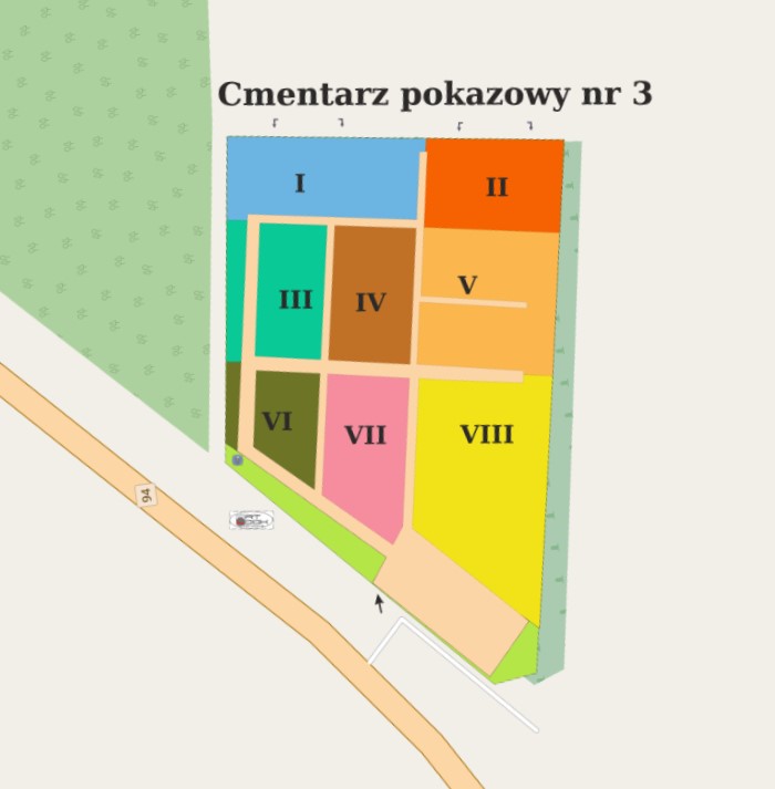 Rezerwacja na Cmentarz Parafialny w Komorowie