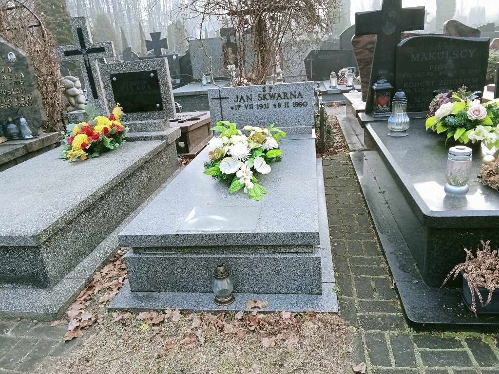 Grób Janina Skwarna