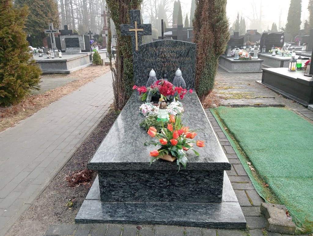 Grób Janina Paczkowska