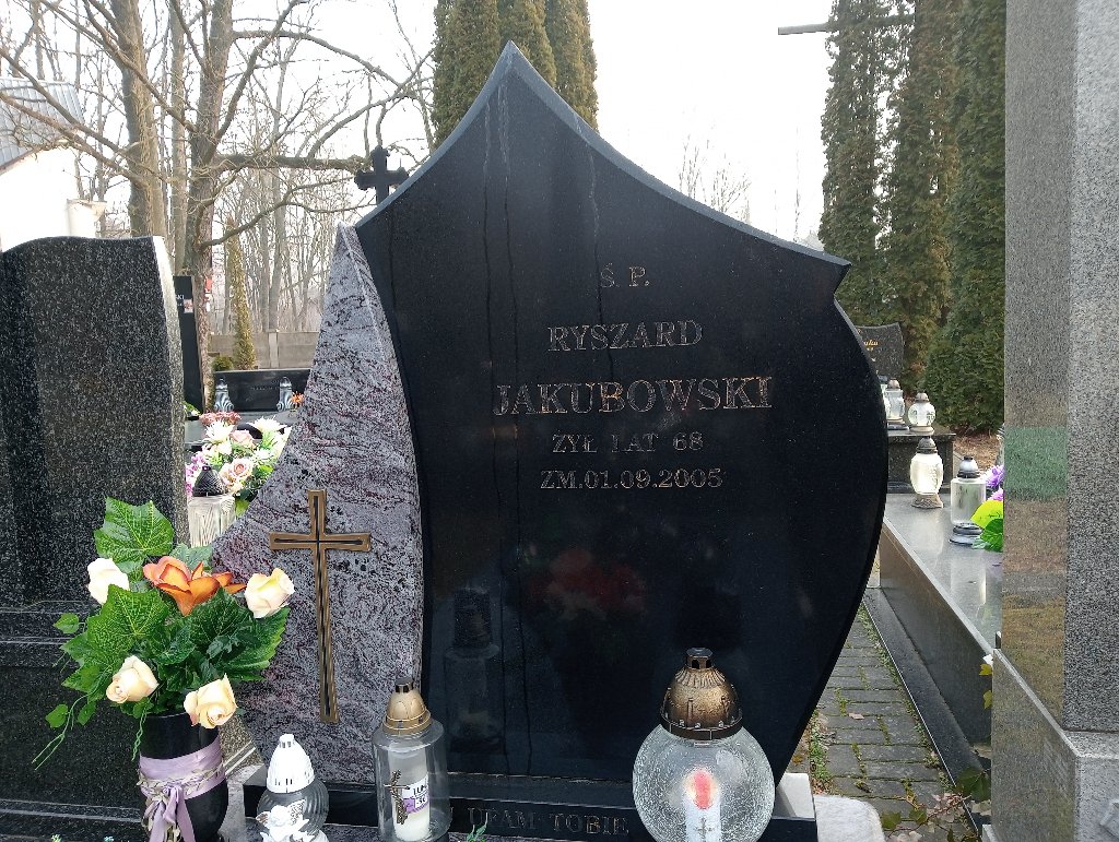 Grób Ryszard Jakubowski